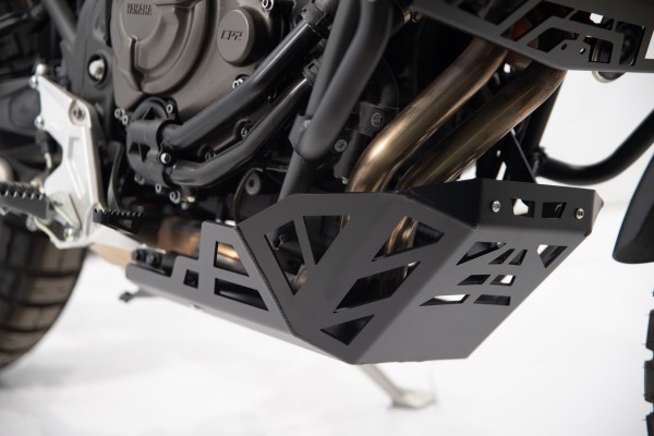 Plaque de protection moteur noire pour Yamaha Ténéré 700 (19-24)