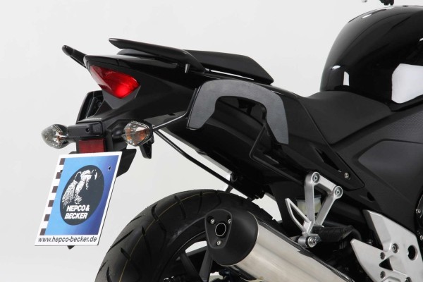 Supports latéraux C-Bow anthracite pour Honda CB 500 F (13-15) Hepco & Becker