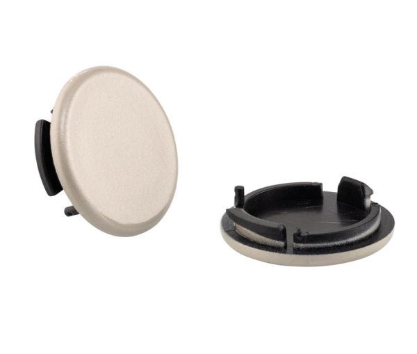Cache trou de rétroviseur gauche & droite pour Vespa GTS/GTS Super 125 /300ccm (2023-), beige