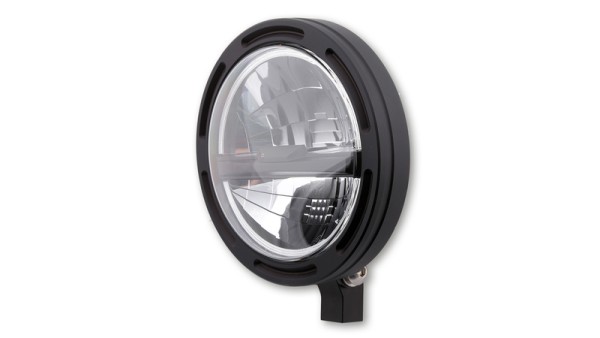 HIGHSIDER pro 5 3/4 pouces Phare Frame-R2 type 5 LED noir Fixation inférieure