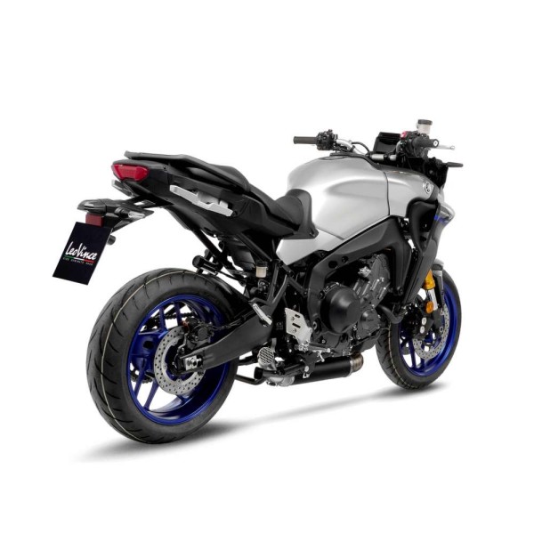 Système d'échappement complet LeoVince LV Race pour Yamaha Tracer 9 /GT, acier inoxydable noir, Euro5, ABE
