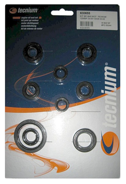 Jeu de bagues d'étanchéité moteur Tecnium
