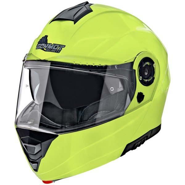 Germot casque GM 960, jaune fluo