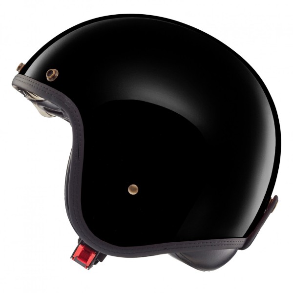 Helmo Milano casque jet, Audace, noir mat - S