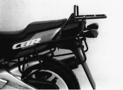 Pont à bagages tubulaire Support de top case et support de valises latérales pour Honda CBR 600 F (91-92) Hepco & Becker