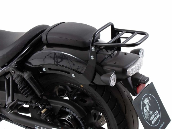 Porte-bagages tubulaire noir pour Honda CMX 1100 Rebel /DCT /SE (25-) Hepco & Becker