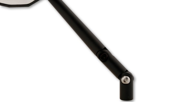 HIGHSIDER pro 16-L-Blast Extension de rétroviseur Sablé fin satiné