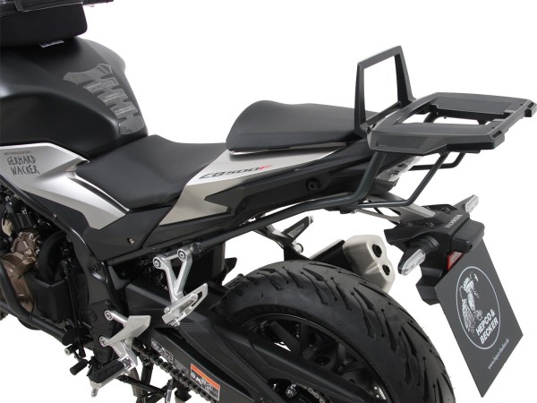 Support de top case Alurack anthracite pour Honda CB 500 F (19-23) Hepco & Becker