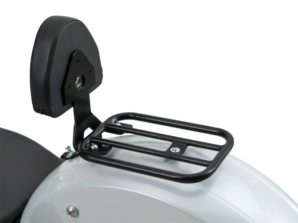 Solorack avec dossier noir pour Indian Scout Classic 1250 (25-) Hepco & Becker