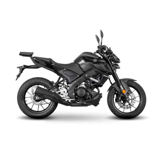 Support de top case Shad, peint en noir, pour Yamaha MT-125 (20-)