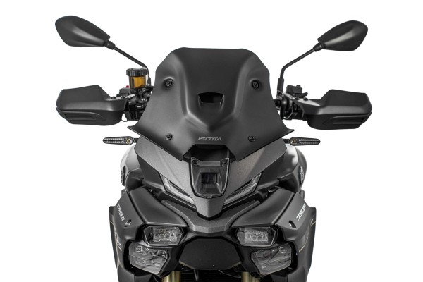 Pare-brise Super Sport noir mat pour Yamaha Tracer 9 GT /+ (25-)