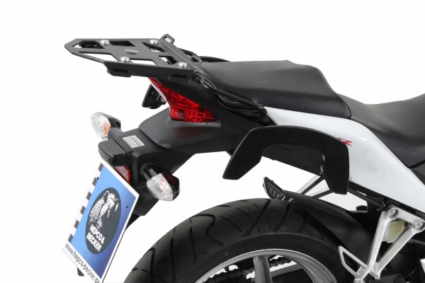 Minirack porte-bagages arrière souple noir pour Honda CBR 250 R (11-15) Hepco & Becker