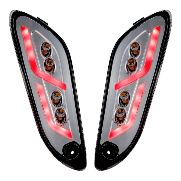 Kit clignotant arrière gauche / droite LED clair pour Vespa Primavera / Sprint 125-150ccm SIP Style