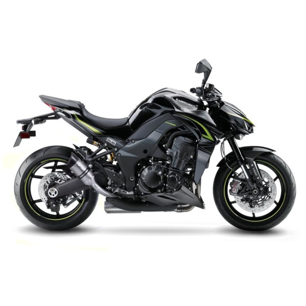 Système d?èchappement LeoVince LV Pro pour Kawasaki Z 1000 /SX, acier inoxydable argenté, slip on, E-approbation
