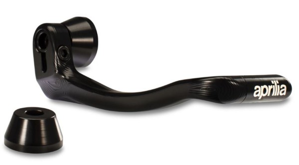 Protection de levier de frein noir pour Aprilia Tuono 457 (25-)