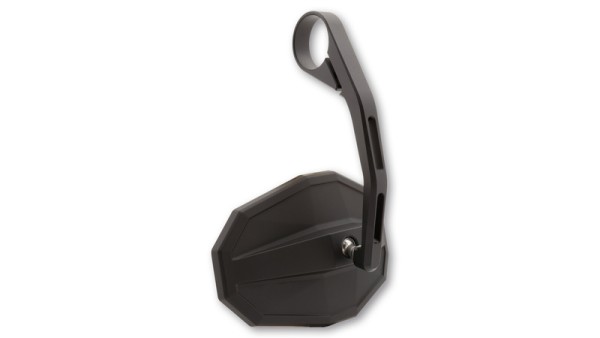 HIGHSIDER smart Rétroviseur d'extrémité de guidon Straight noir long (1pc)