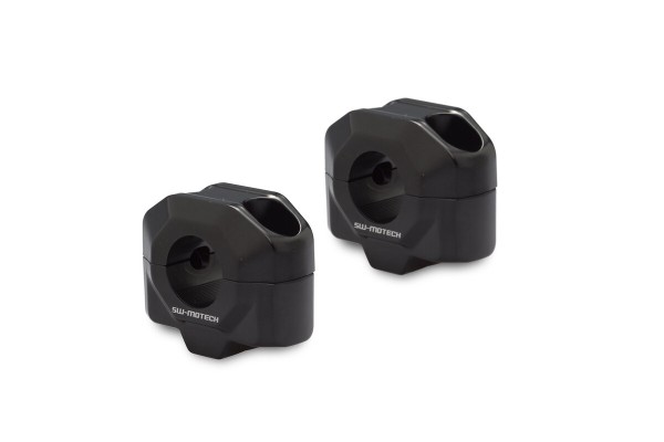 SW-Motech Réhausse de guidon, noir pour guidon Ø 22 mm, H=20 mm pour Yamaha XT 660 R /X - SW Motech