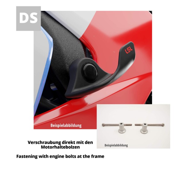 LSL SlideWing Anbaukit für Suzuki Hayabusa, 2008-