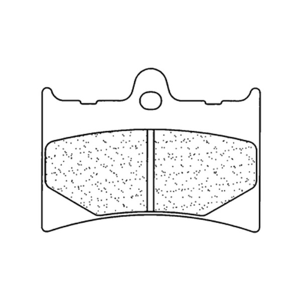 CL Brakes Street plaquettes de frein en métal fritté - 2398S4