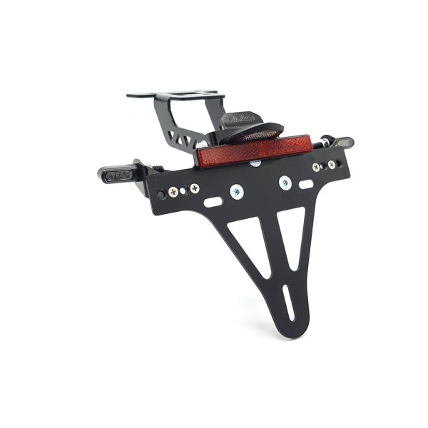 Kit support de plaque d'immatriculation-clignotant M-LED pour Yamaha Tenere 700 (19-24)