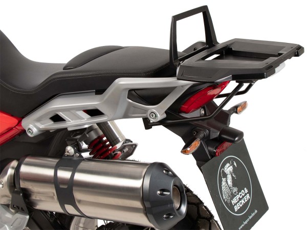 Support de topcase Alurack pour Moto Guzzi V85 TT (24-) Hepco & Becker