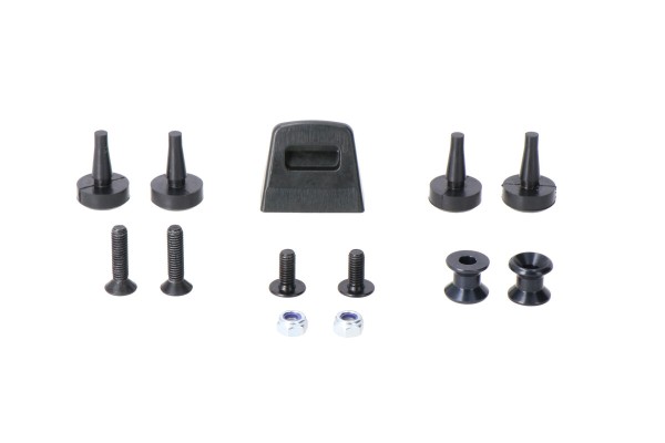 SW-Motech Kit d'adaptation pour porte-bagages ADVENTURE-RACK pour top cases monokey Givi/Kappa