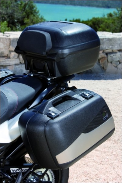 Valises latérales "Touring" pour Suzuki V-Strom 650 BJ. 2012-2016