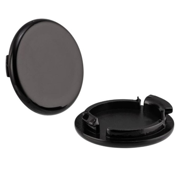 Cache trou de rétroviseur gauche & droite pour Vespa GTS/GTS Super 125 /300ccm (2023-), noir 94