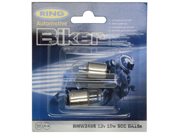 Ampoule annulaire, ampoule à incandescence, 12 V, 10 W, BA15s