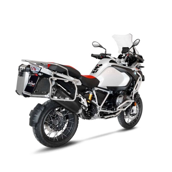 Système d?èchappement LeoVince LV-12 pour BMW R 1200 /1250 GS /Adventure, noir, slip on, E-approbation