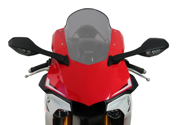 Ecran racing MRA "R" noir pour Yamaha YZF R 1 / M (année 15-19)