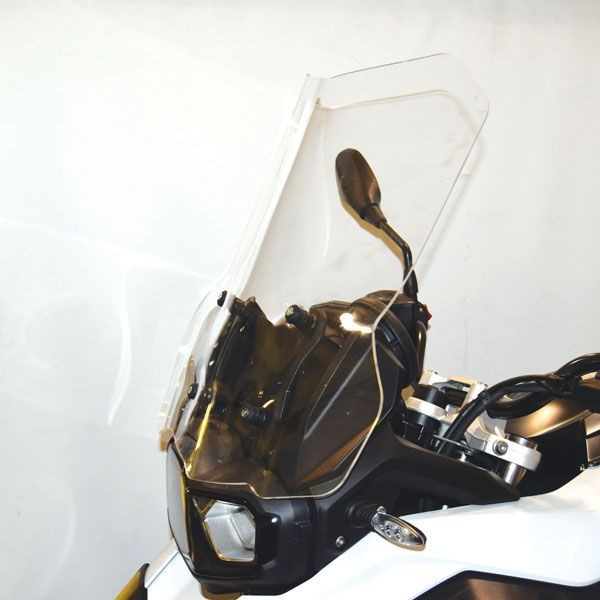 Pare-brise haut sur support d'origine pour BMW F 750 GS (18-22), clair