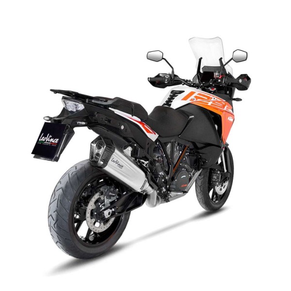 Système d?èchappement LeoVince LV-12 pour KTM Adventure /Duke, titane, slip on, Euro4, E-approbation