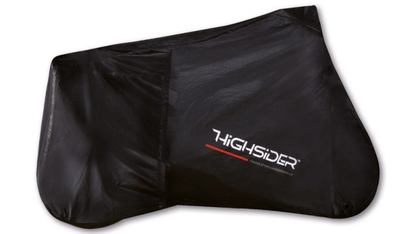 HIGHSIDER pro Bâche d'extérieur Noir Heavy Duty, Moto / Scooter - M (1pc)