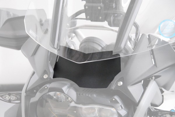 Déflecteur de pare-brise pour BMW R 1200 GS LC (13-16), noir mat