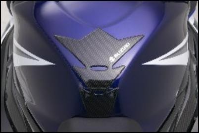 Tankpad, optique carbone pour Suzuki SV650 BJ. 2003-2006/ SV650 BJ. 2007/ GSF650 BJ. 2005-2006/ Bandit G