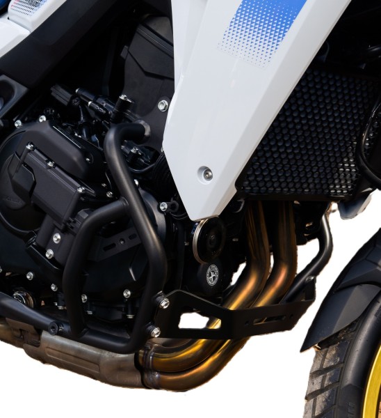 Arceau de protection du moteur noir pour Honda XL 750 Transalp (23-) / embrayage électronique (26-) d'origine