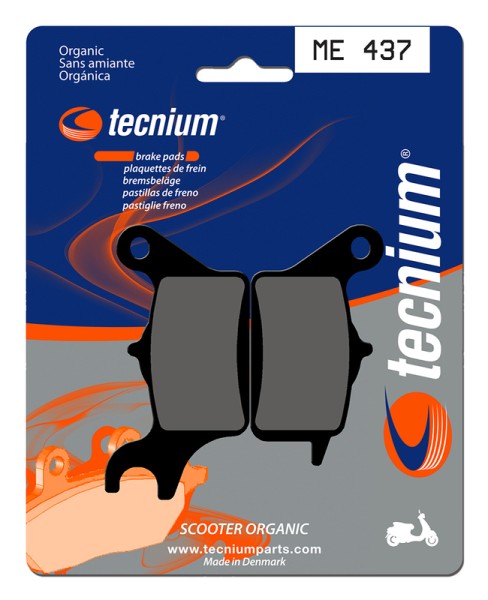 Plaquettes de frein organiques Tecnium - ME437