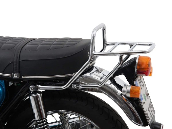 Porte-bagages tubulaire support de top case chromé pour Honda CB 750 Four K0-K6 (70-76) Hepco & Becker