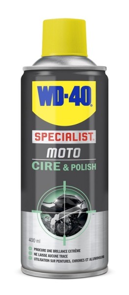 WD-40 Specialist® Cire pour moto - Spray 400ml