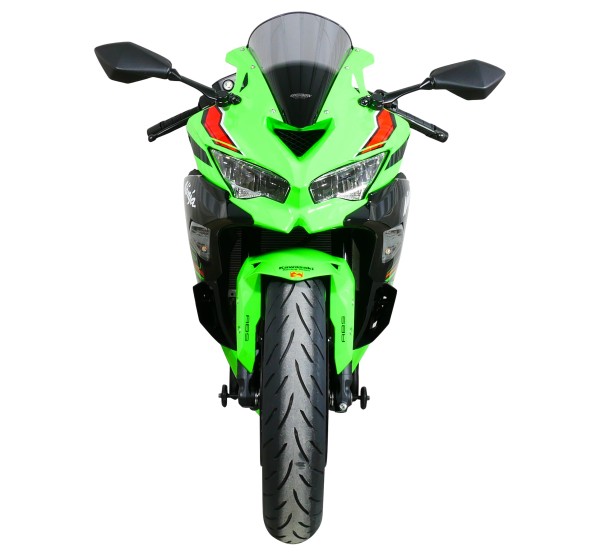 MRA écran racing "R" gris fumé pour Kawasaki ZX-4 R / ZX- 4 RR (24-)