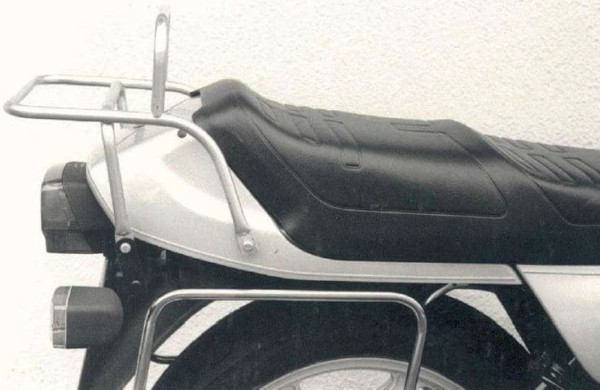 Pont à bagages tubulaire Support de top case noir pour BMW R 65 /R 80 RT /R 100 RS/RT Hepco & Becker