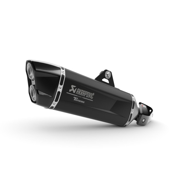 Akrapovic Slip-on silencieux noir pour Yamaha XTZ 700 Ténéré World Raid (26-)