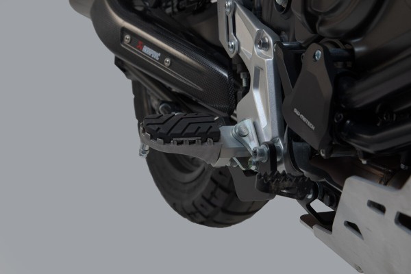 SW-Motech Repose-pieds réglables ION, acier inoxydable, pour Yamaha Ténéré 700 - SW Motech