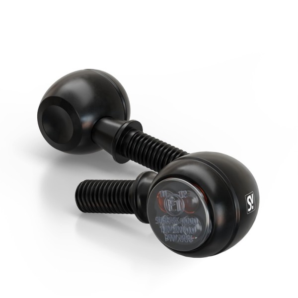 HIGHSIDER smart Circula-S Feu arrière, feu stop, clignotant noir/teinté 3en1, homologué E (paire)