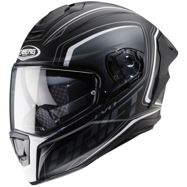 Caberg casque Drift Evo Integra, noir mat/gris blanc
