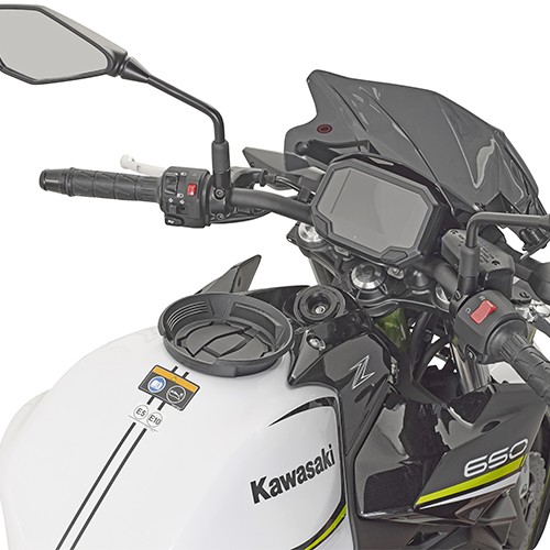 Fixation de réservoir pour sacoches de réservoir TANKLOCK pour Kawasaki Z 650 (année 17-) Givi