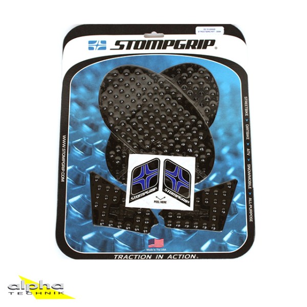 Stompgrip schwarz, Volcano, für BMW F700GS, F800GS (Adventure), 2013-2018