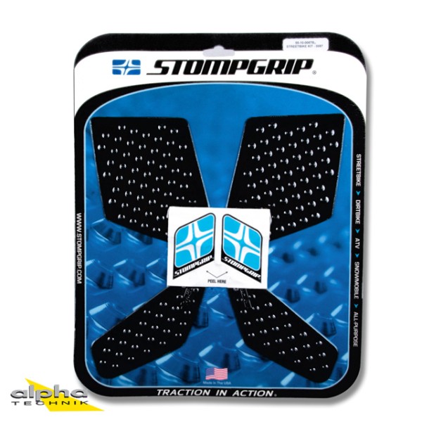 Stompgrip schwarz, Volcano, für Honda CB500X, 2013-2015
