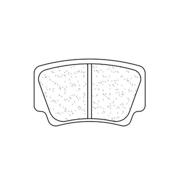 CL Brakes ATV plaquettes de frein en métal fritté - 1205ATV1